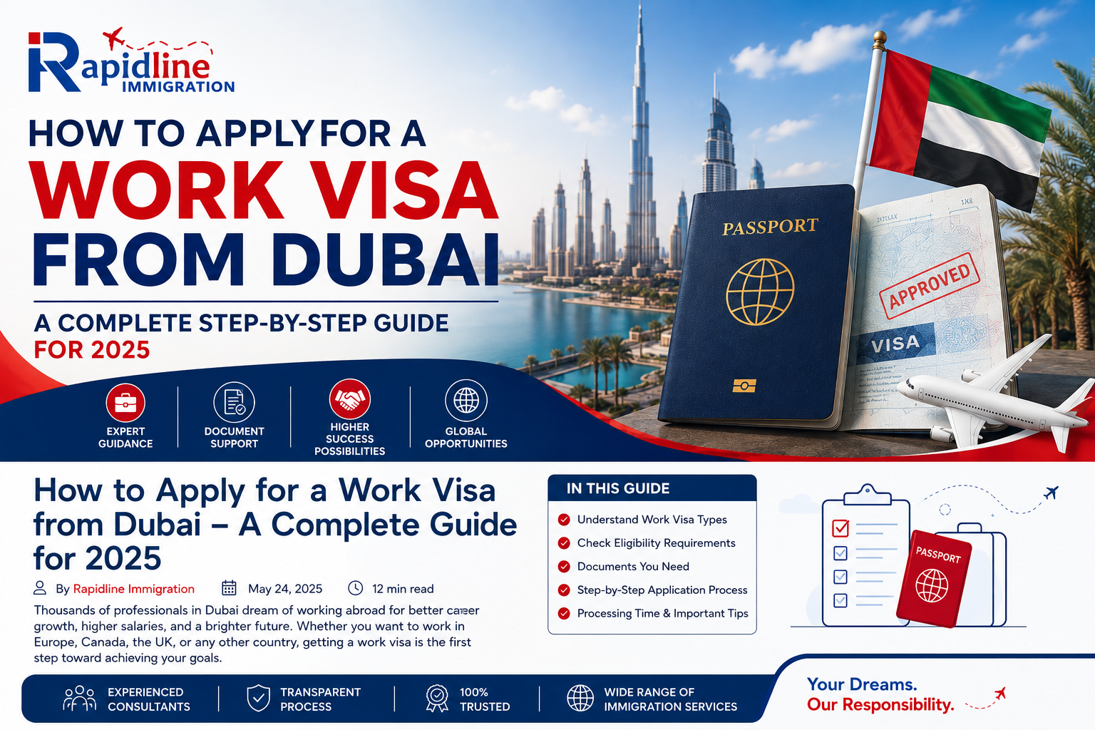 How to Apply for a Work Visa from Dubai – A Complete Guide