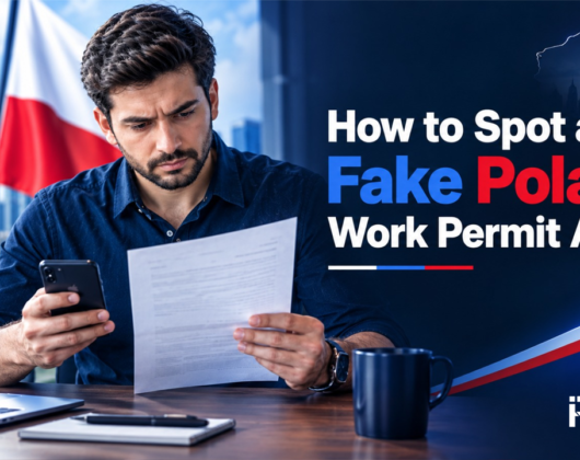 fake Poland work permit agent UAE