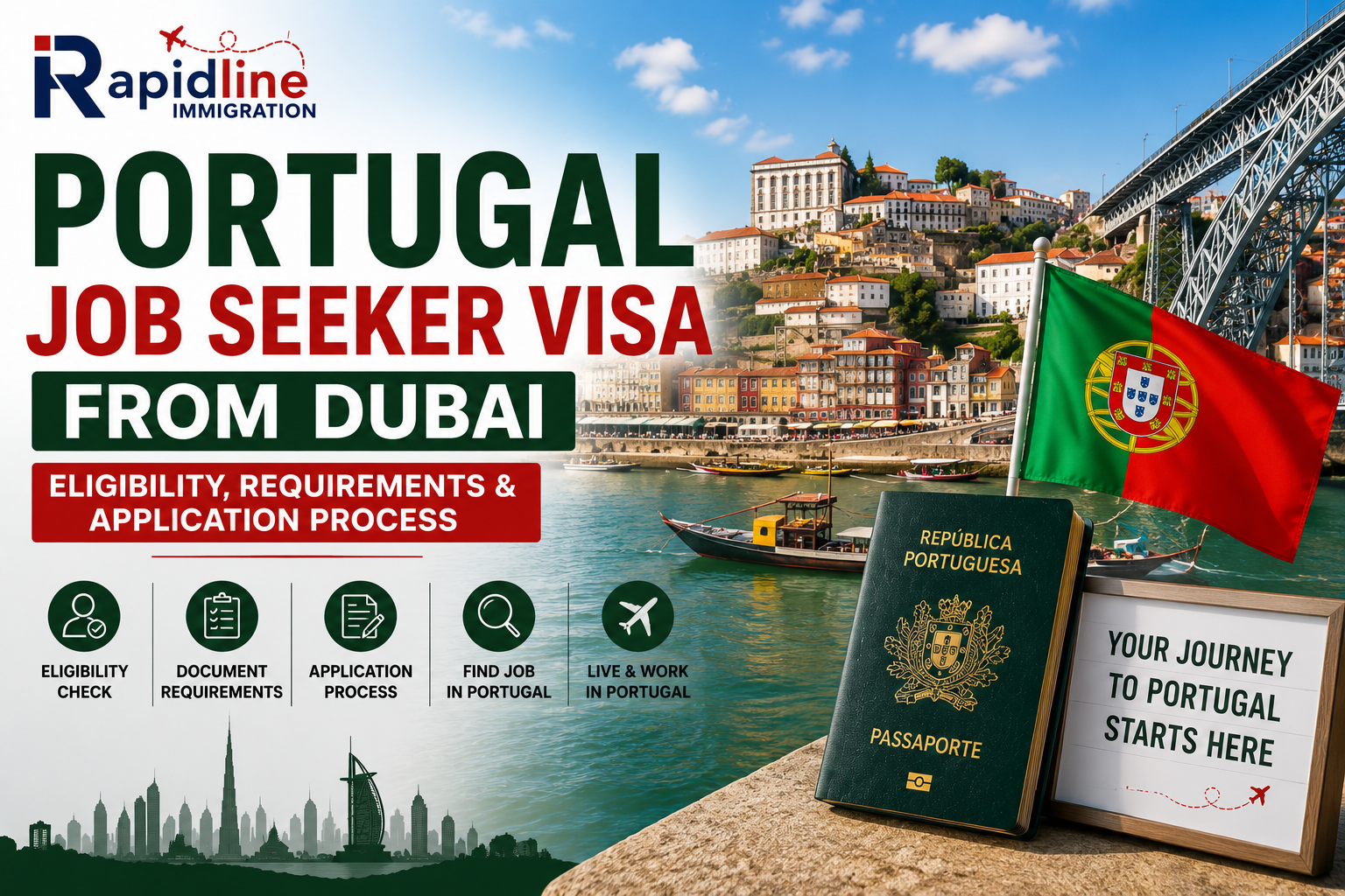 Portugal Job Seeker Visa from Dubai: Requirements & Process