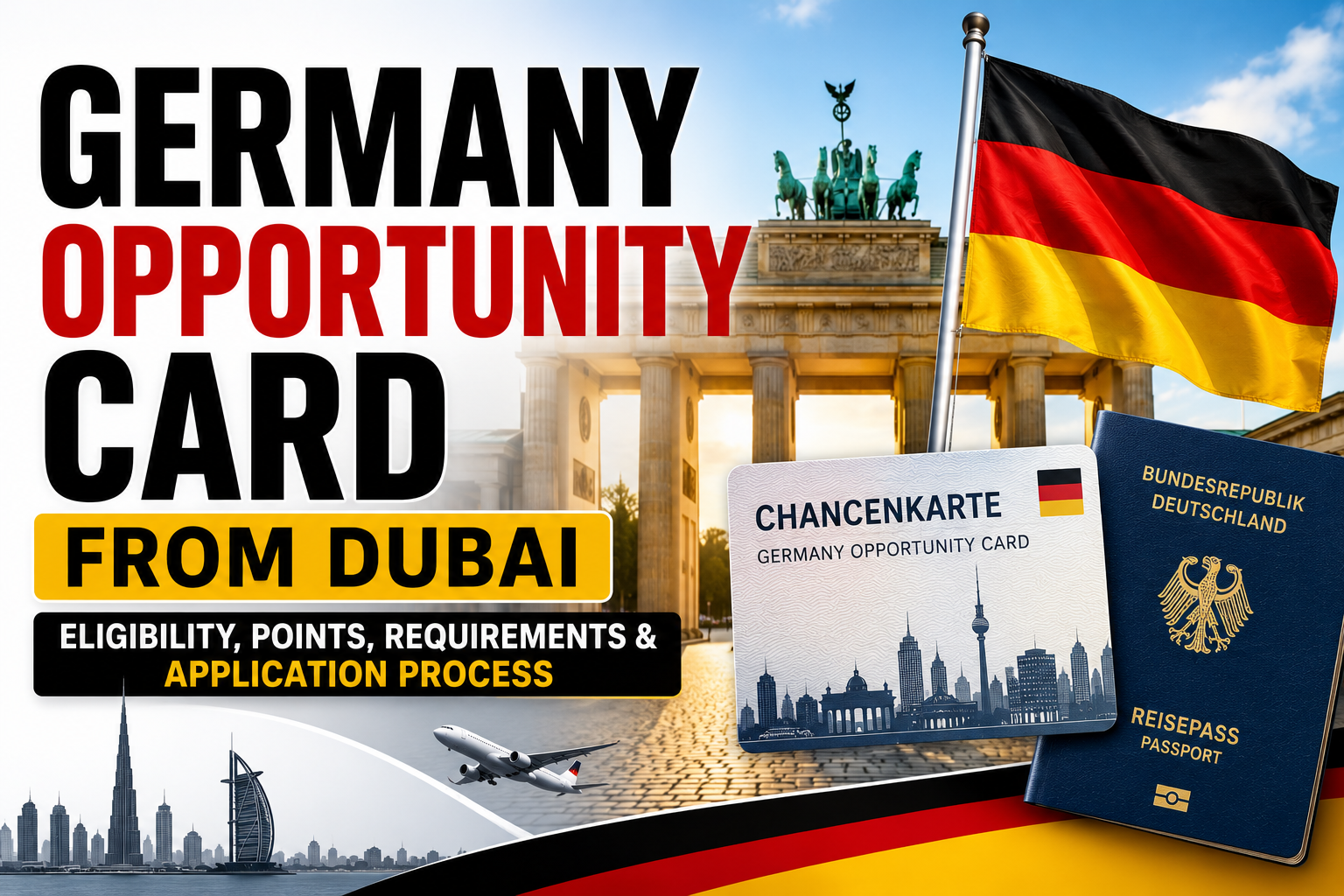 Germany Opportunity Card from Dubai
