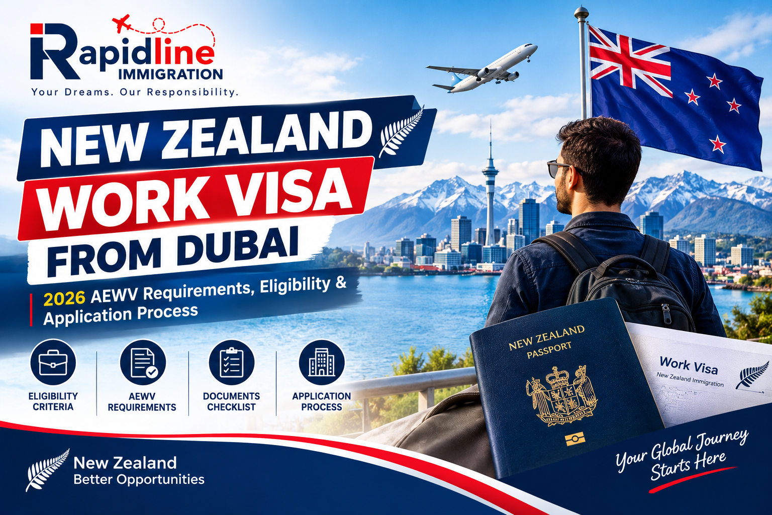 New Zealand Work Visa from Dubai